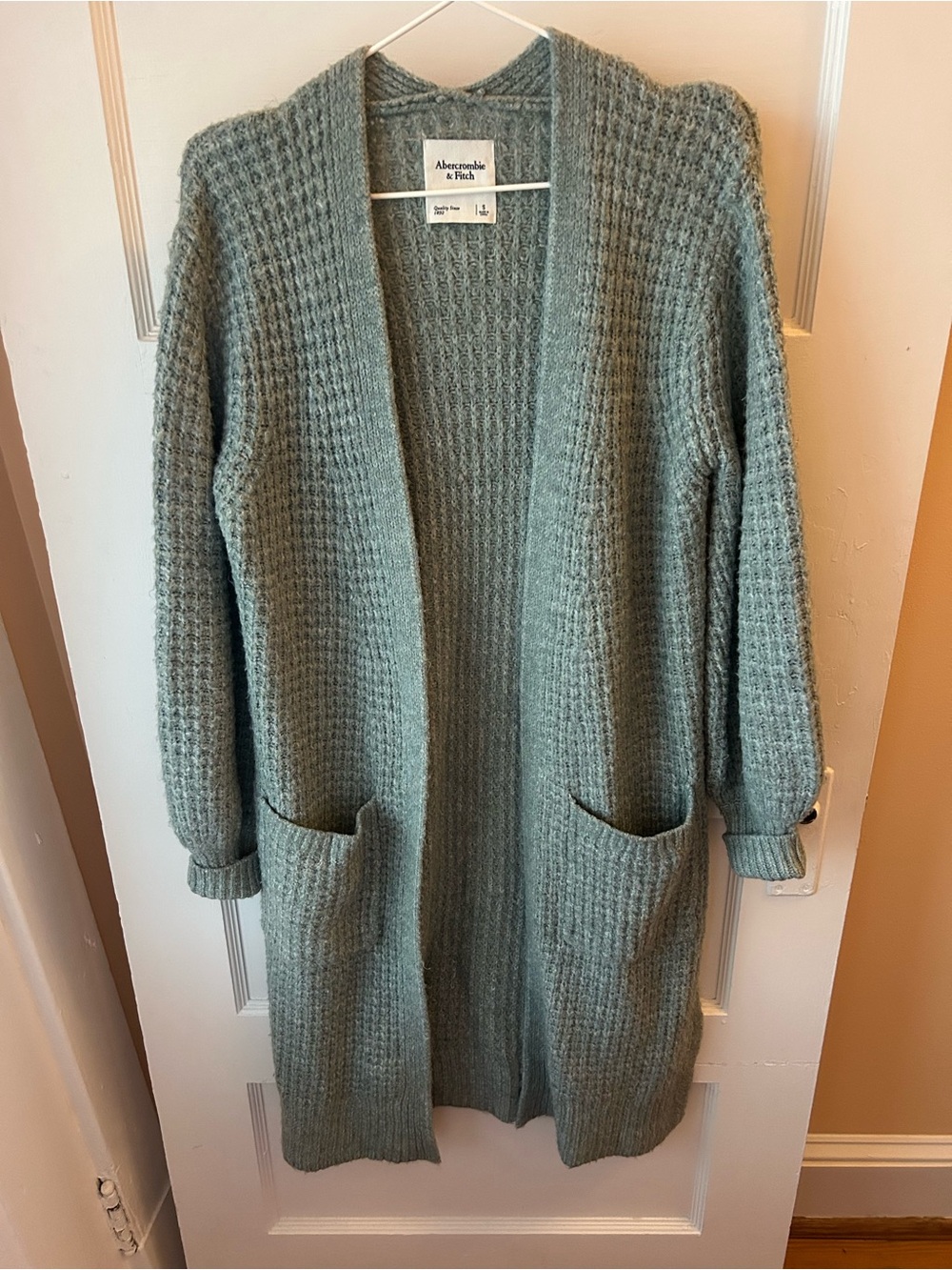 Abercrombie & Fitch Women's Open-Front Long Cardigan Sweater